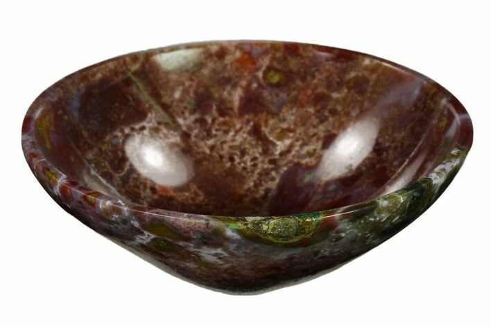 Polished Colorful Jasper Bowl - India #147813